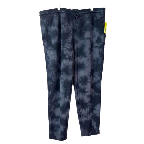 All In Motion NEW Men’s Premium Joggers Sweatpants Black Gray Cotton Size XL - Picture 7 of 7